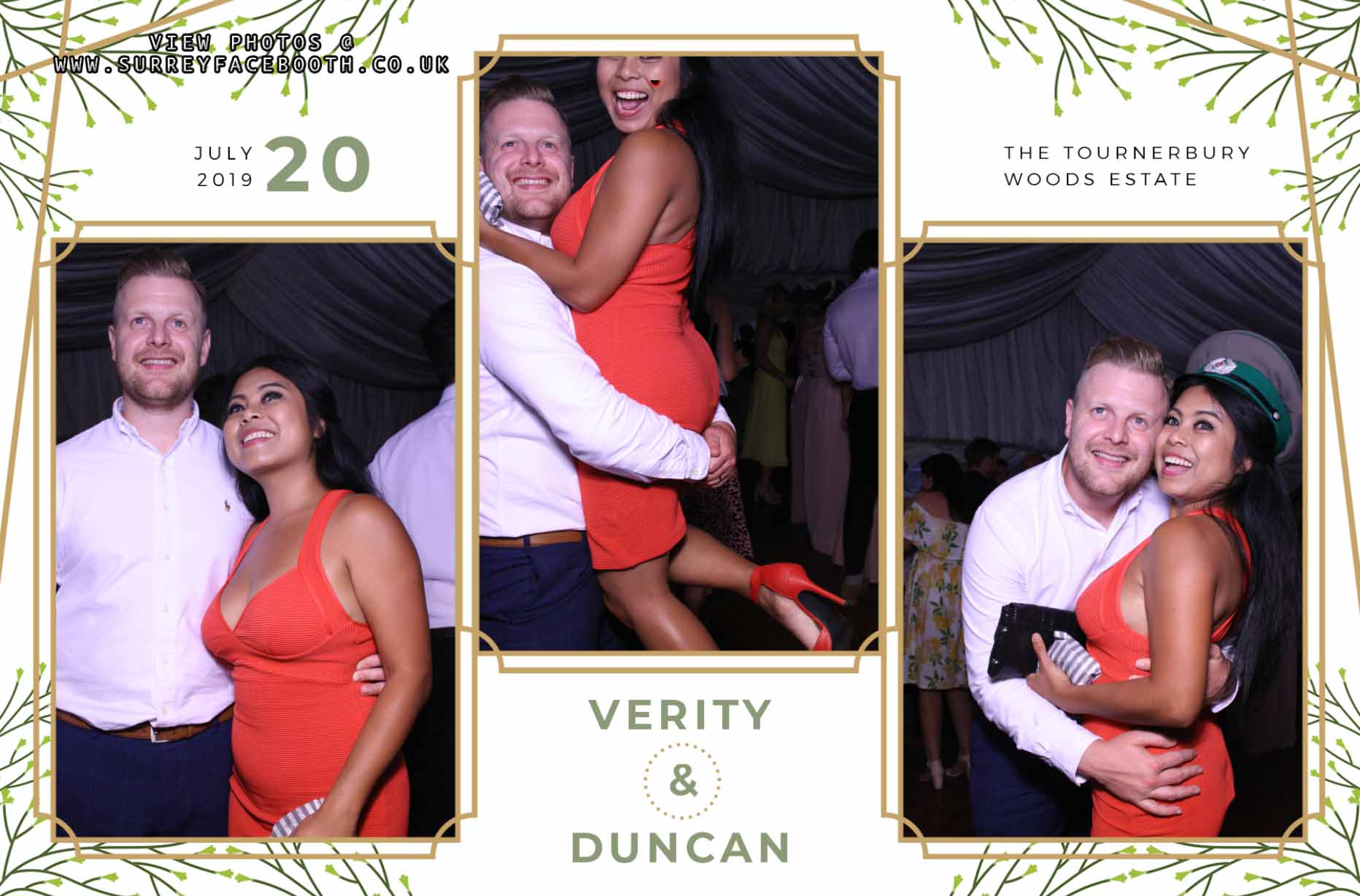Verity and Duncan's Wedding  | View more photos from the event at galleries.surreyfacebooth.co.uk/u/Surrey-FaceBooth/Verity-and-Duncans-Wedding